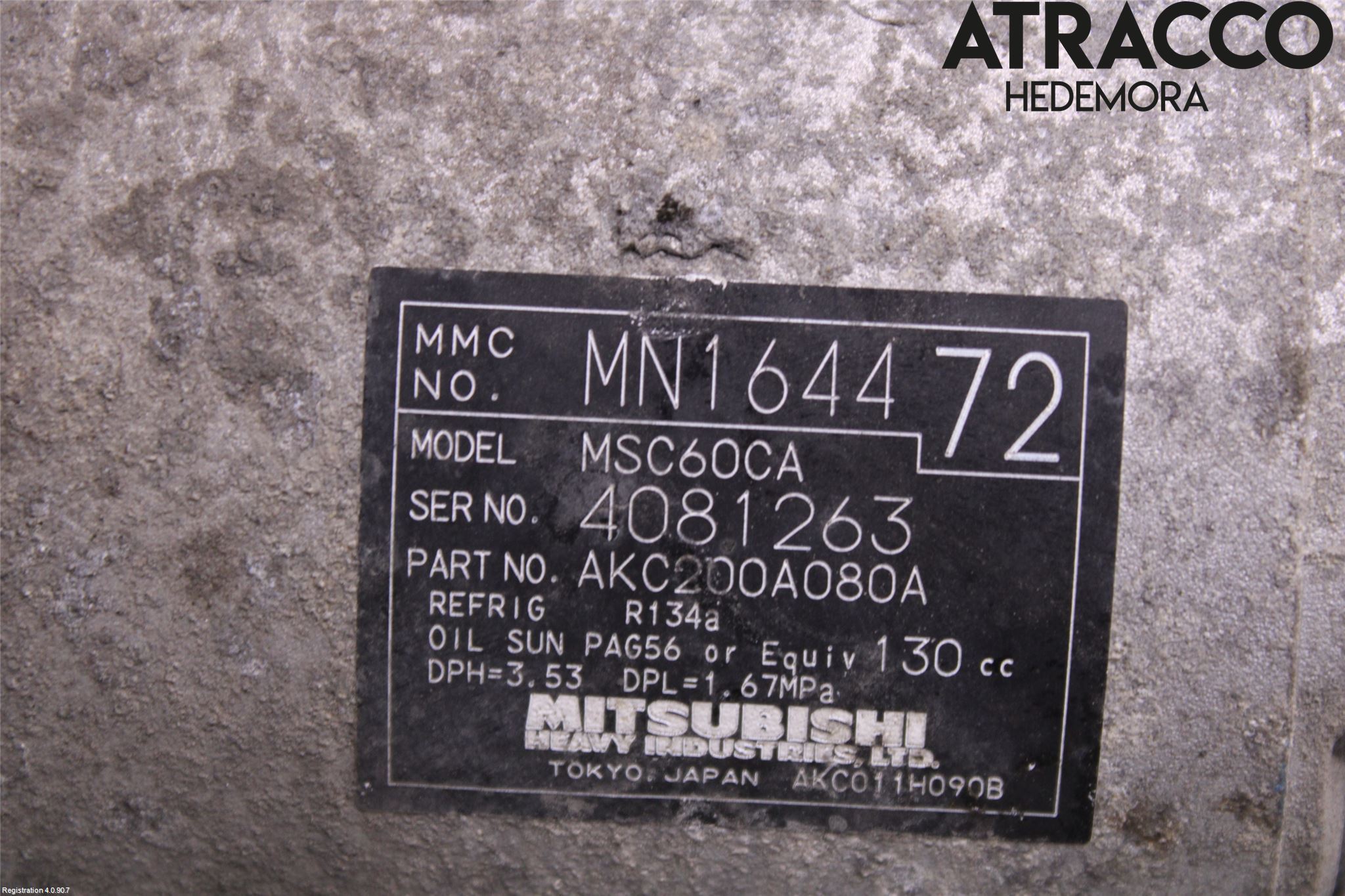 Mitsubishi COLT 09-13 Ac Kompressor