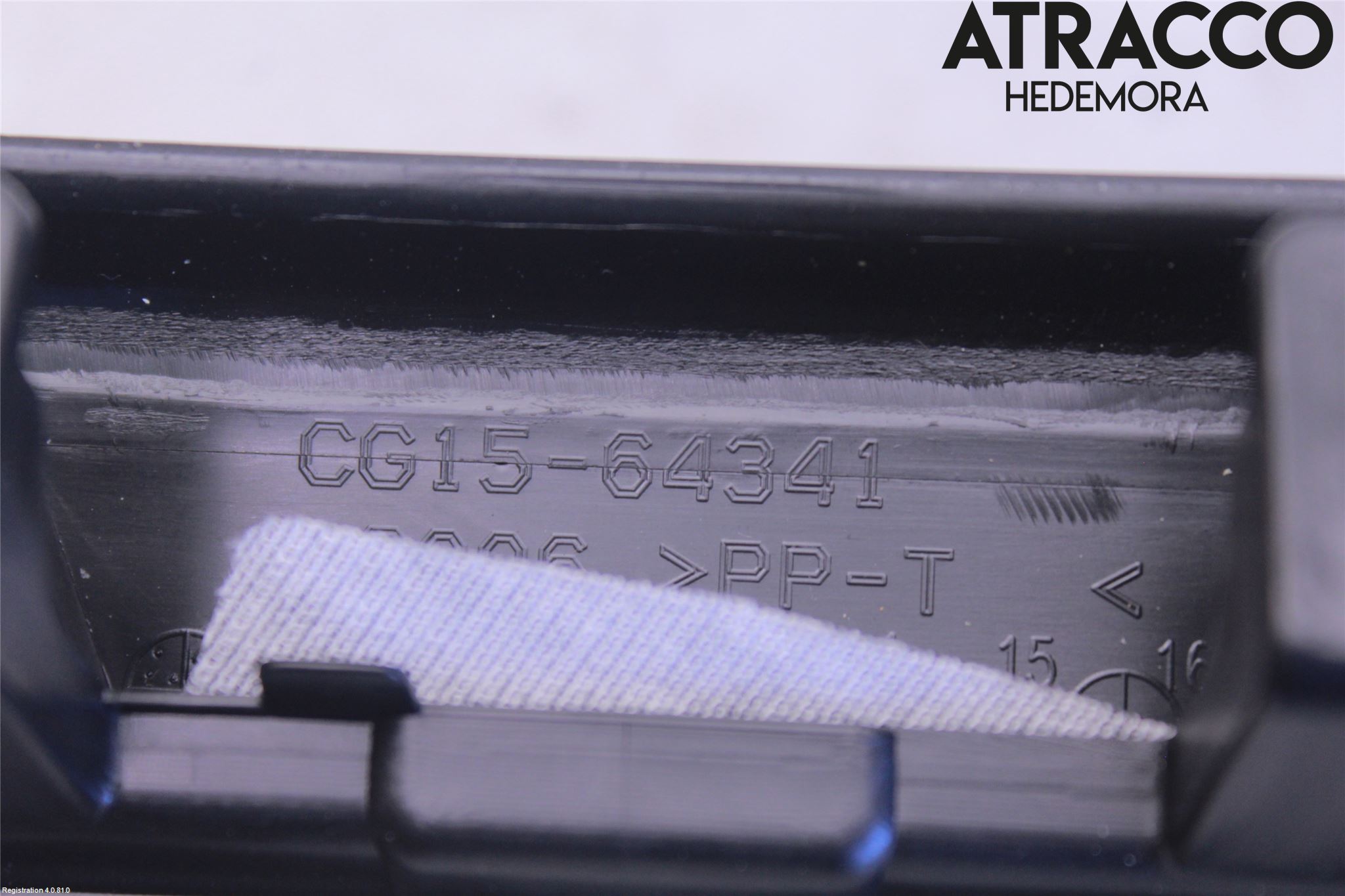 Mazda 5 10-18 Växelspaksdamask