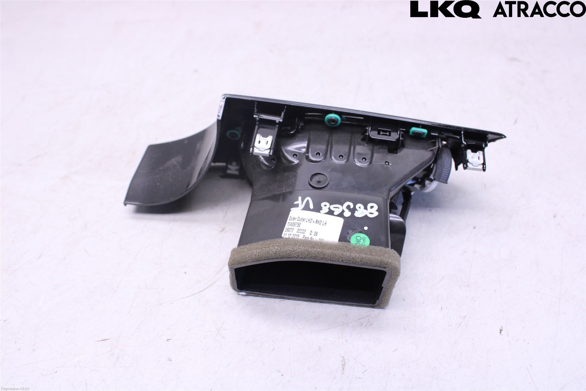 Opel ASTRA K 16-22 Defrosterkanal-Munstycke