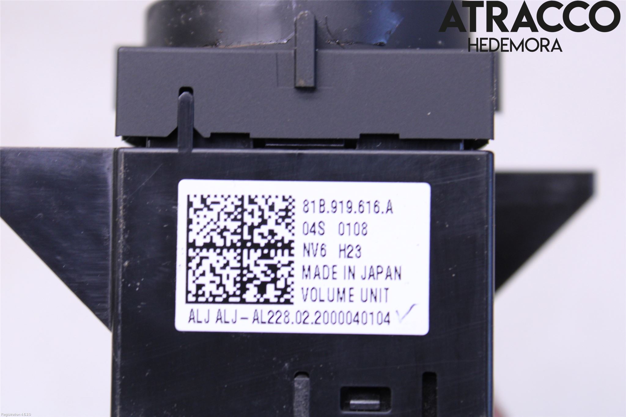 Audi Q2/SQ2 17- Strömställare Fader-Högtalare