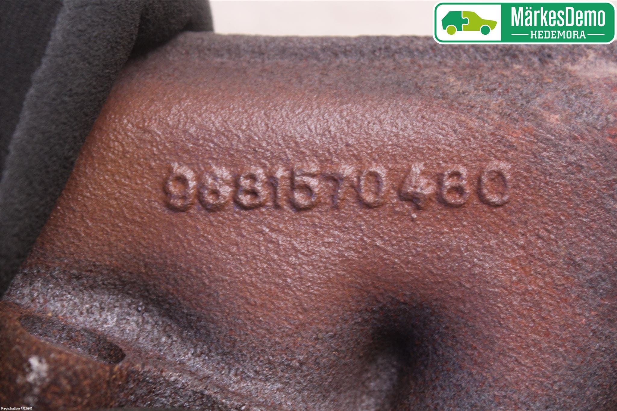 Peugeot EXPERT 07-14 Grenrör Avgas