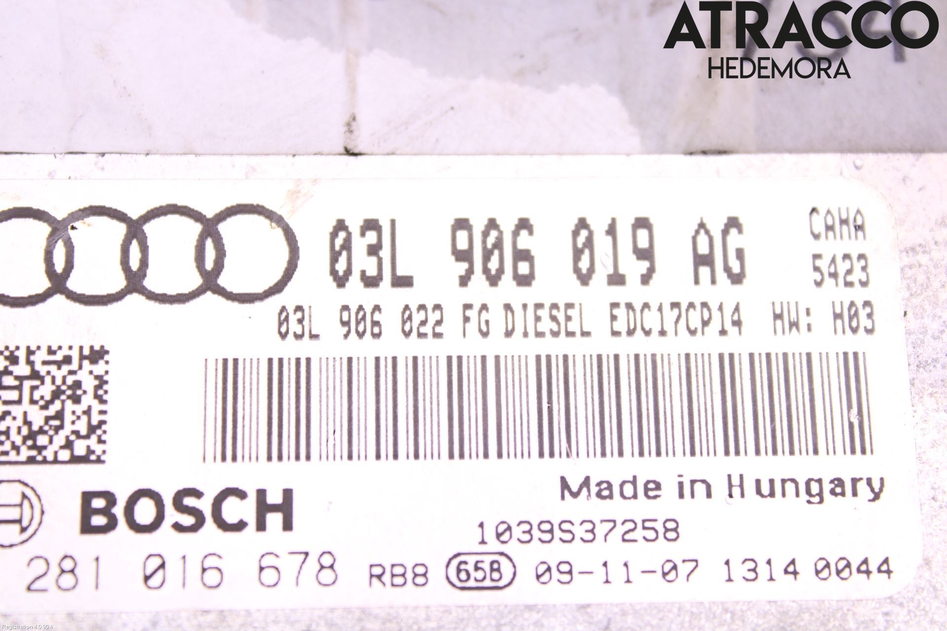 Audi A6/S6     05-11 Styrenhet Inspump Diesel