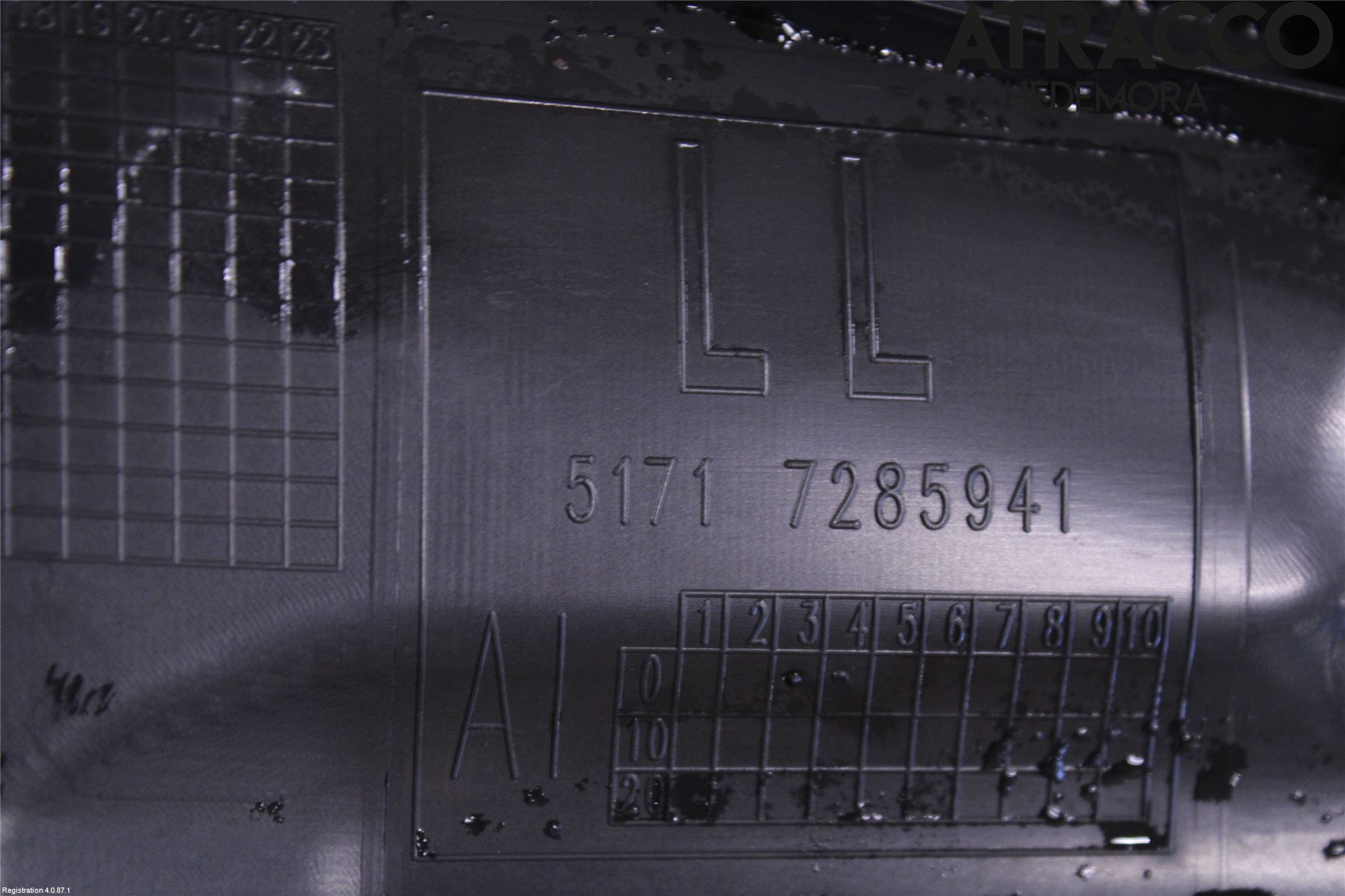 BMW 3 GT F34 13-19 Torpedplåt-Torpedplast