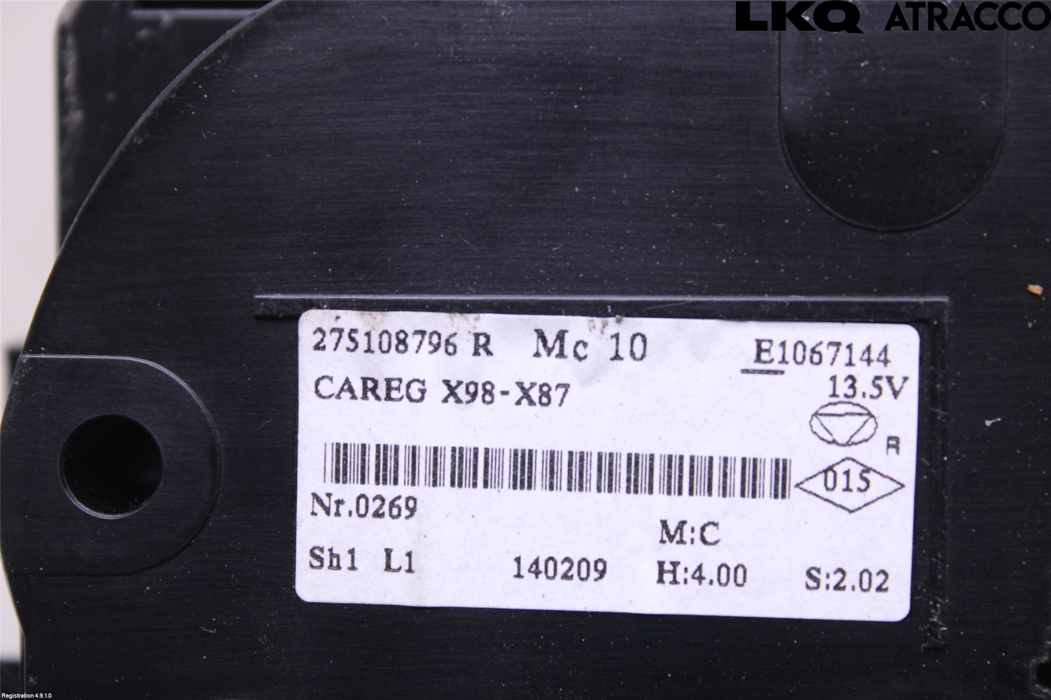 Renault CLIO IV 12-16 Ac Styrenhet Ac Manöveren