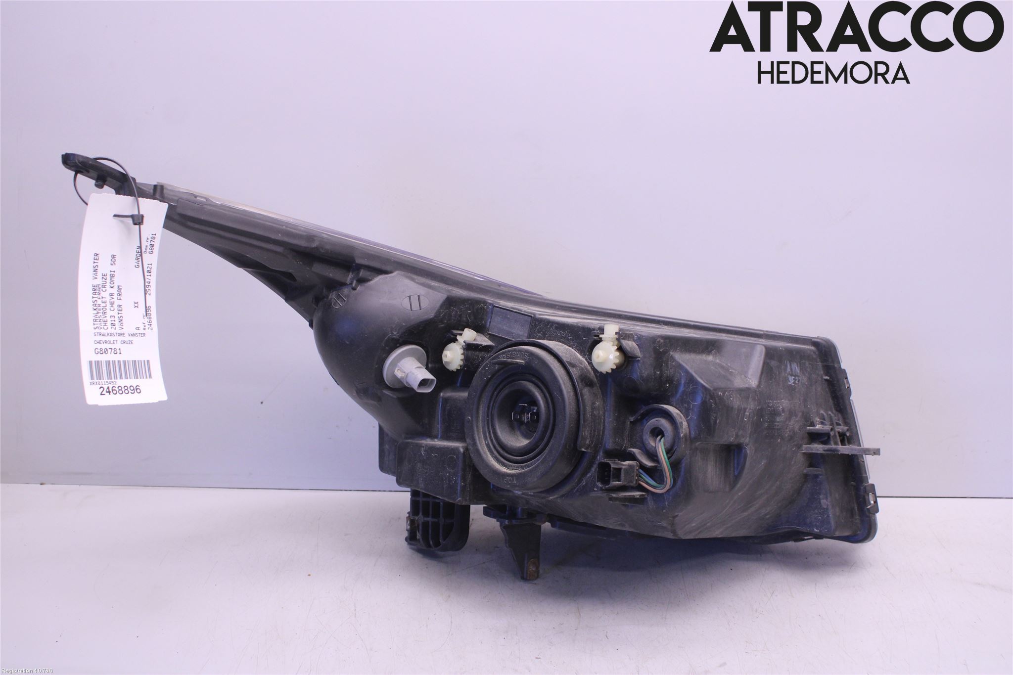 GM CHEVROLET CRUZE Strålkastare Vänster