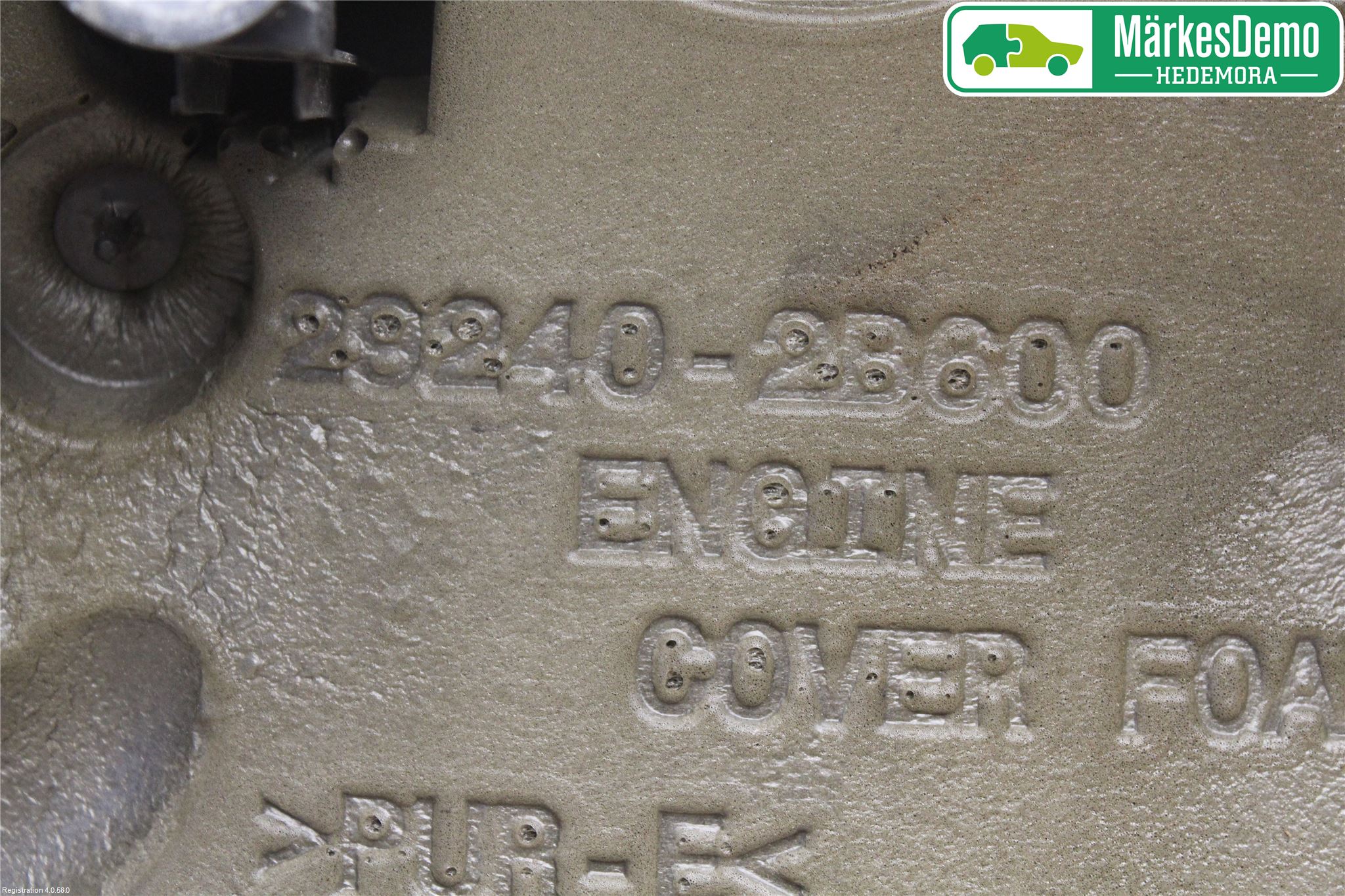 Hyundai VELOSTER 12-17 Motorkåpa