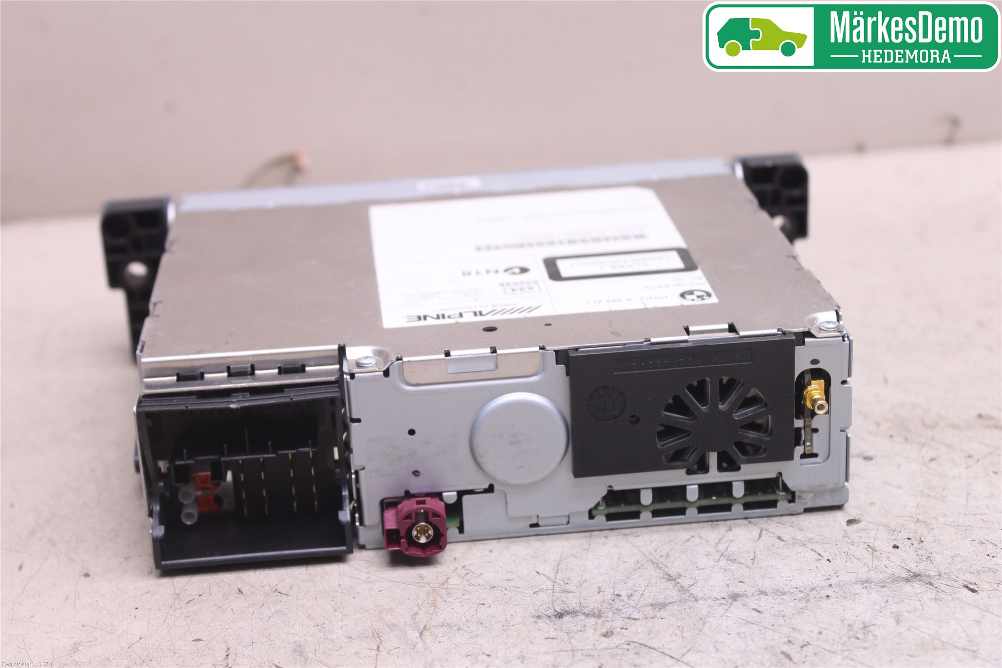 BMW 5 F10/F11/F18 09-17 Cd Radio - Multimediapanel