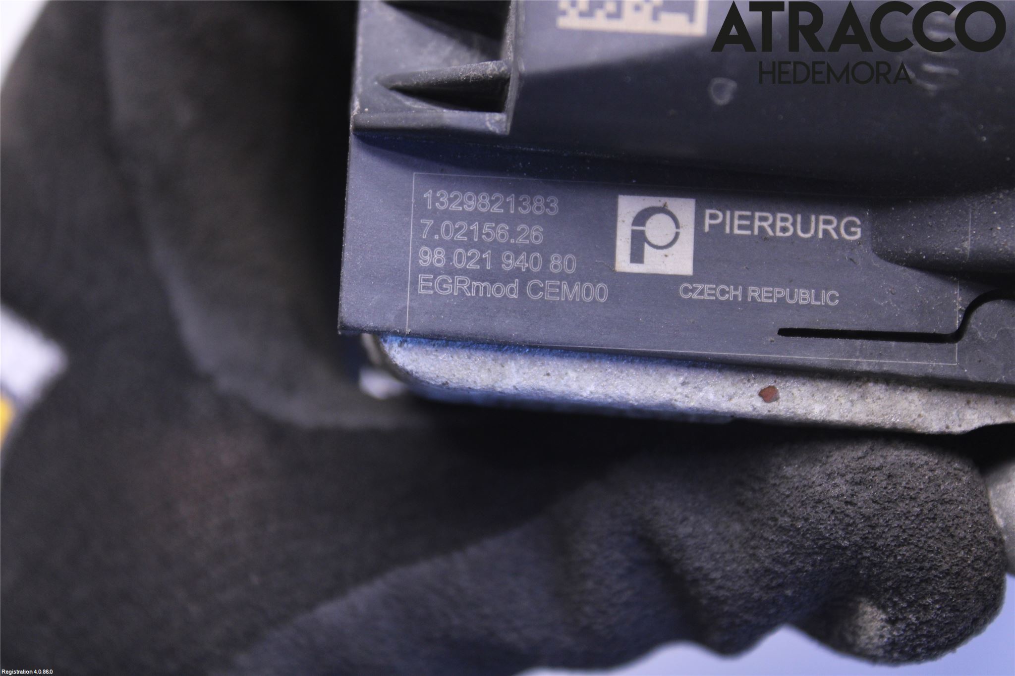 Citroen BERLINGO 08-18 Egr Ventil