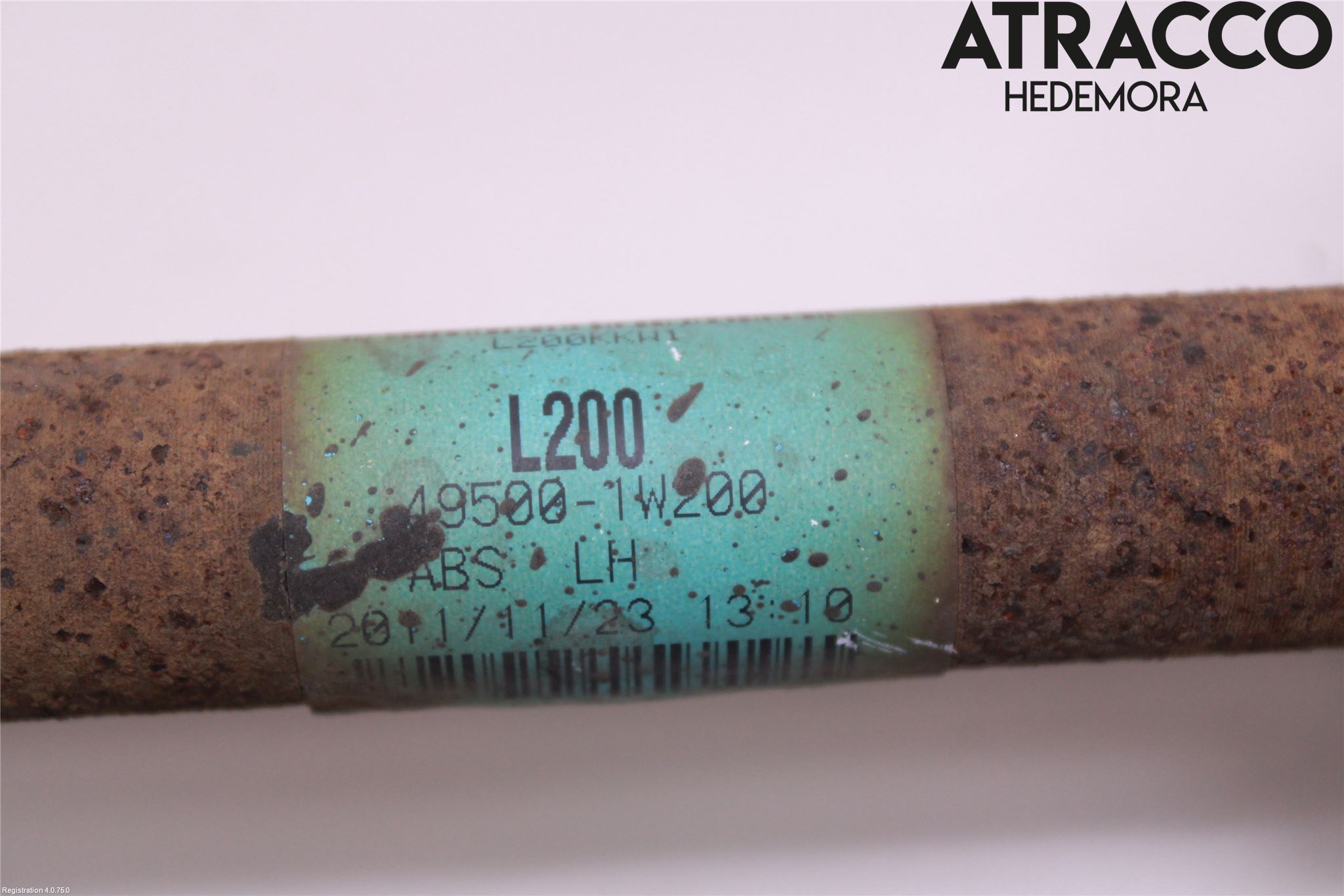 Kia RIO 12-16 Drivaxel Fram Vänster