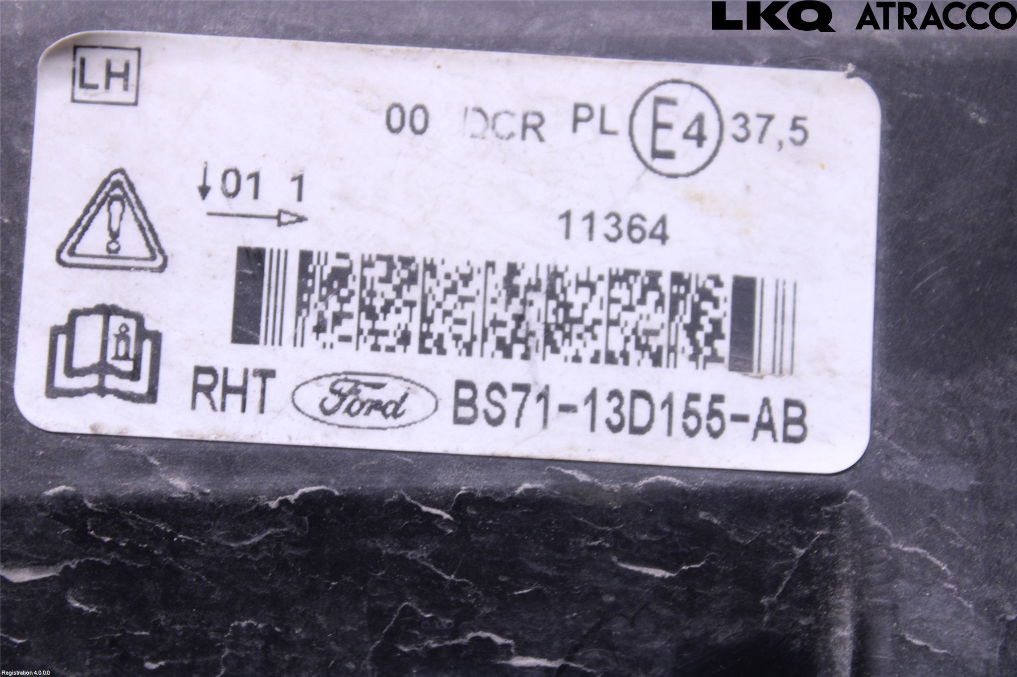 Ford MONDEO 07-15 Strålkastare Vänster