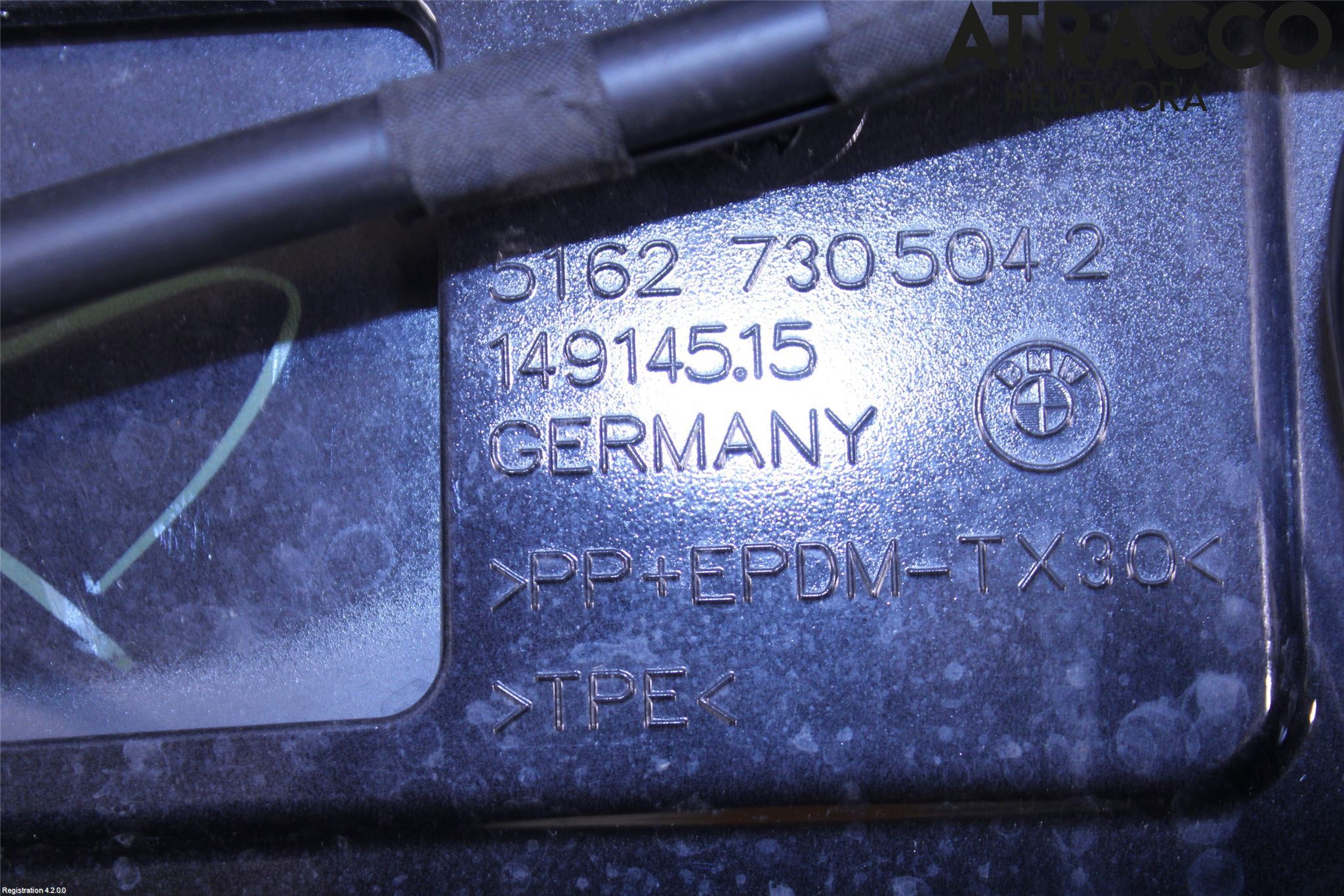 BMW i3 I01 13-22 Spoiler Baklucka