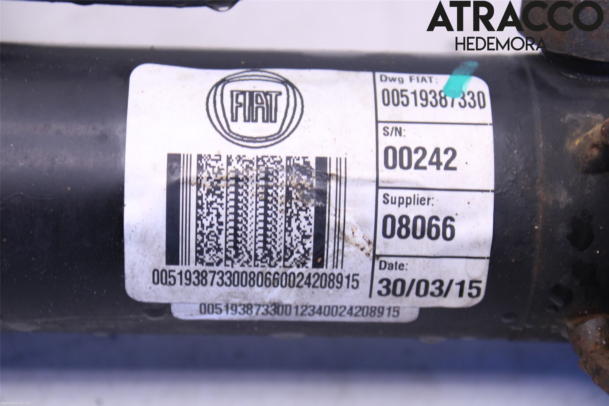 Fiat DOBLO CARGO Styrväxel Servo -Snäcka