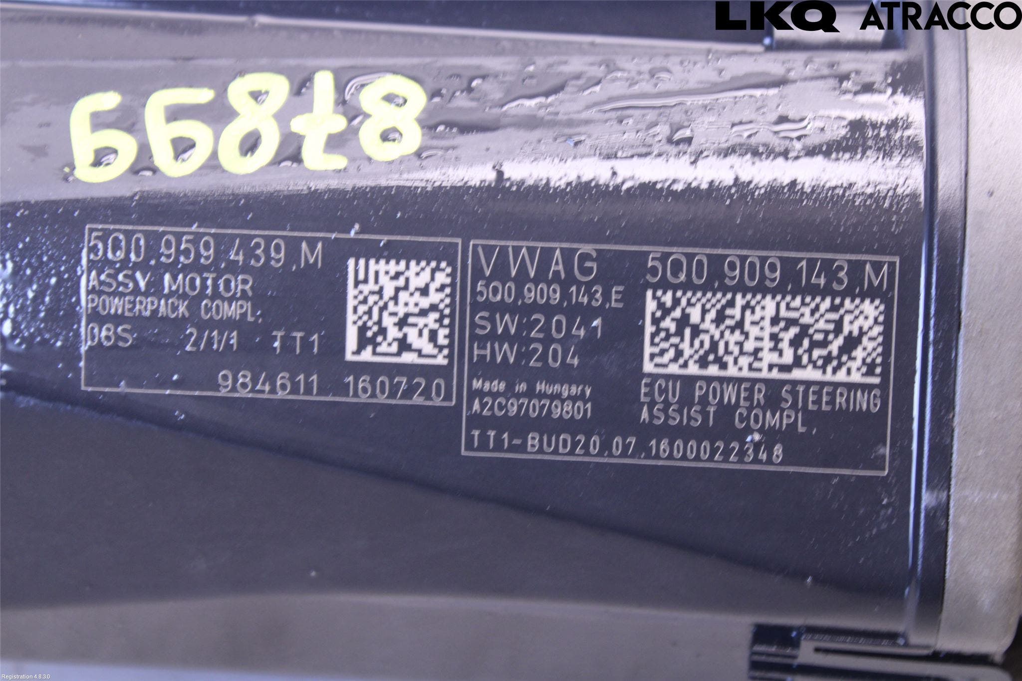 Volkswagen VW PASSAT 15-19 Styrväxel-Snäcka Elektrisk