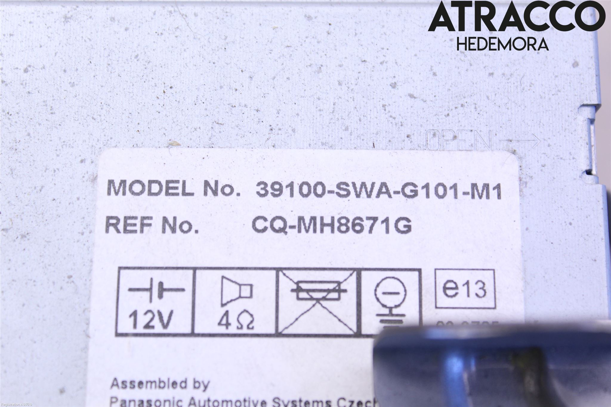 Honda CR-V 07-12 Cd Radio - Multimediapanel