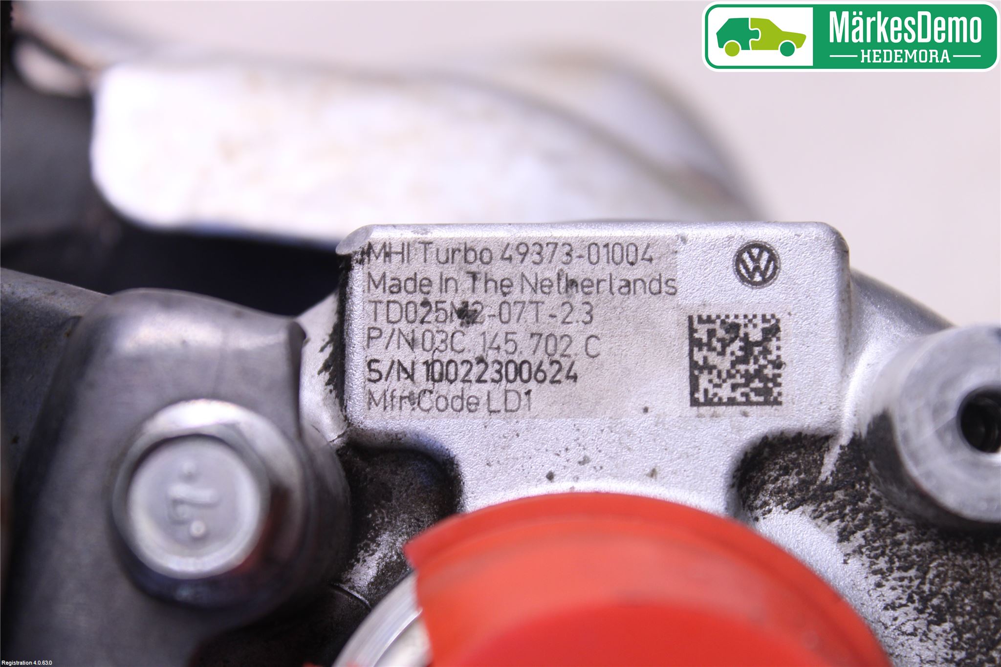 Volkswagen VW GOLF VI 09-13 Turboaggregat