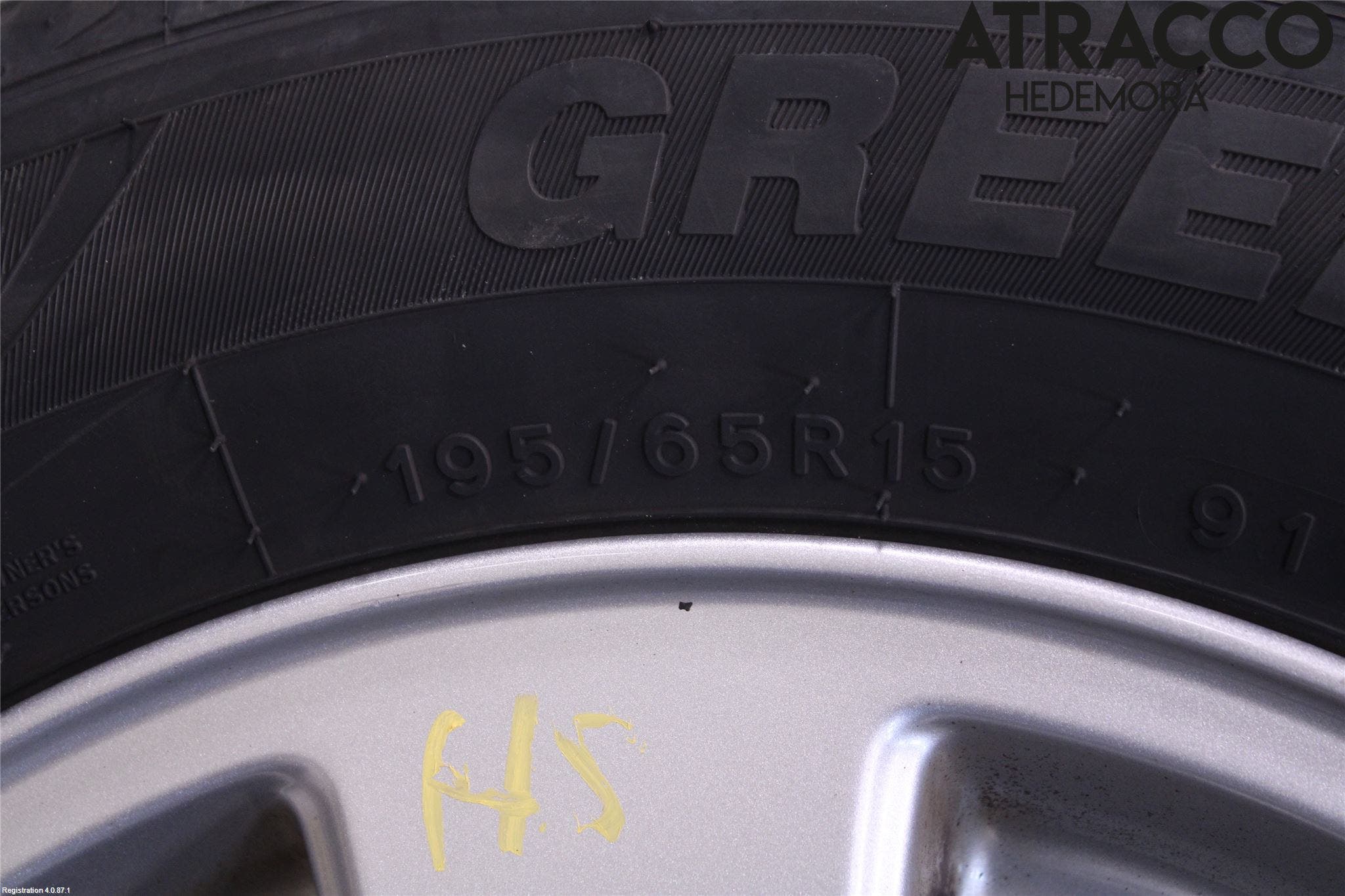 Volvo S40 08-12 Sommardäck Alumfälg 4St