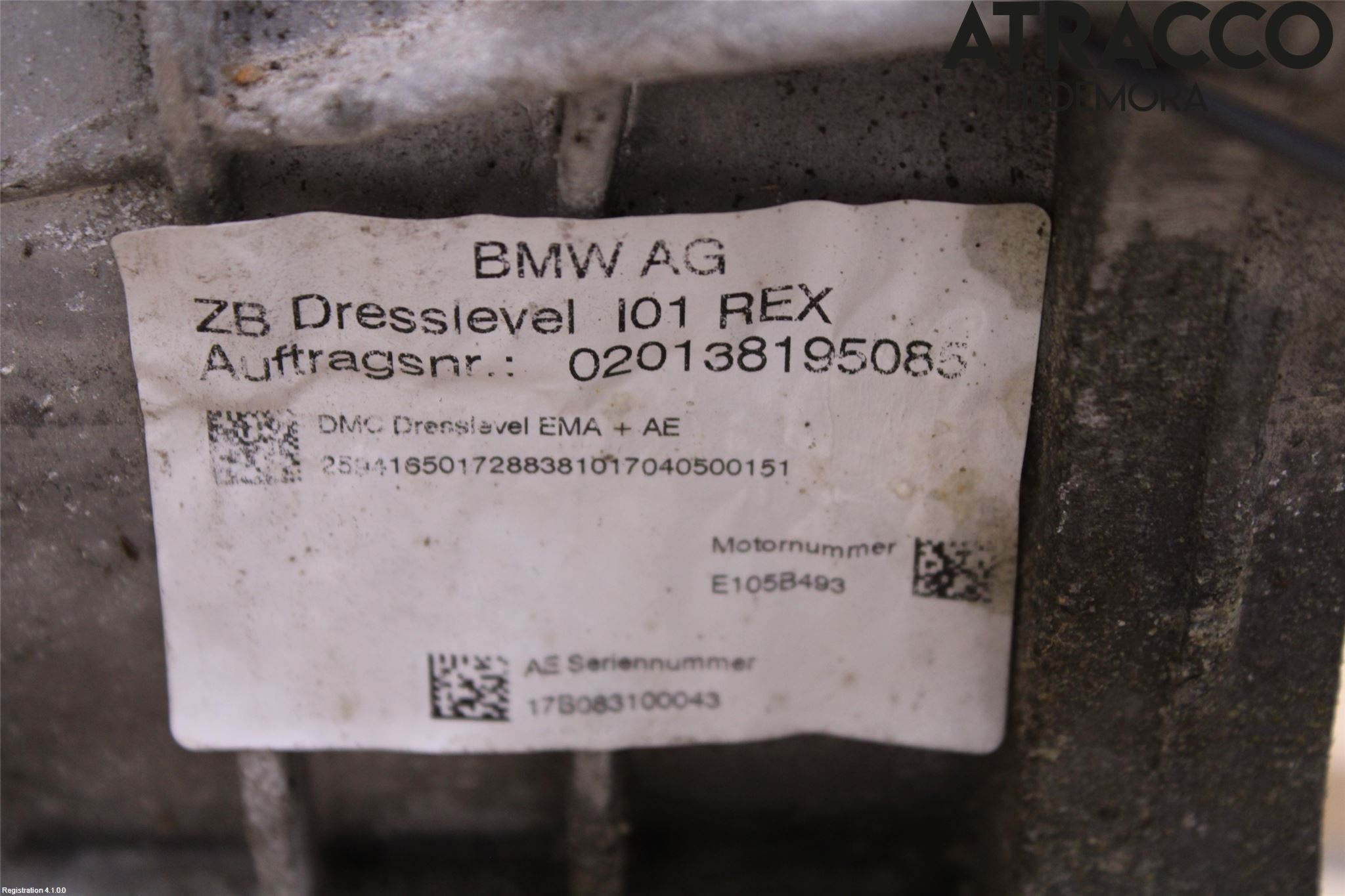 BMW i3 I01 13-22 Motor Elektrisk Bak