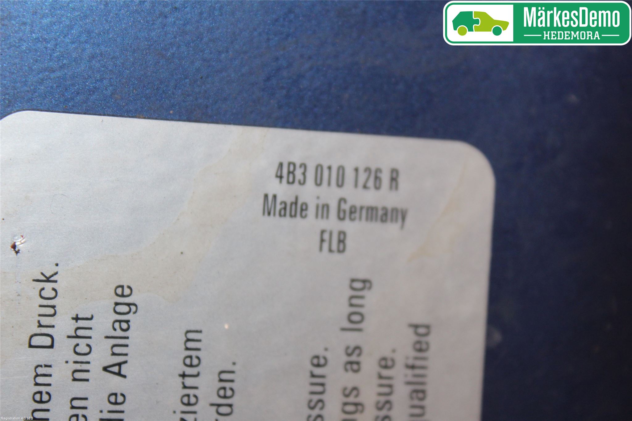 Audi A6/S6     97-05 Huv Fram