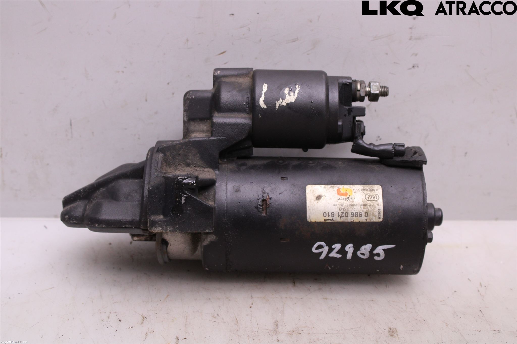 Citroen JUMPER 07-13 Startmotor Diesel