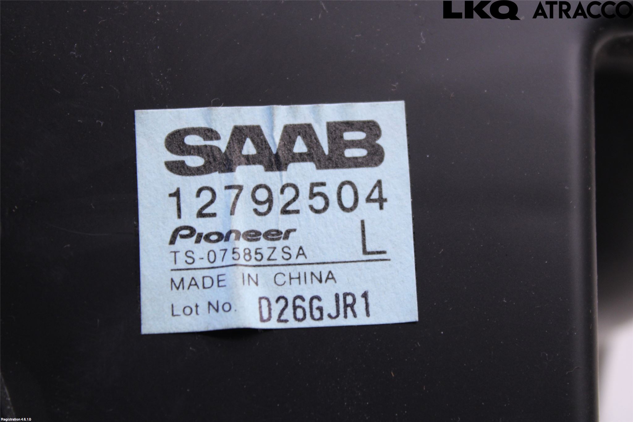 Saab 9-3 VER2/VER3 08-15 Högtalare