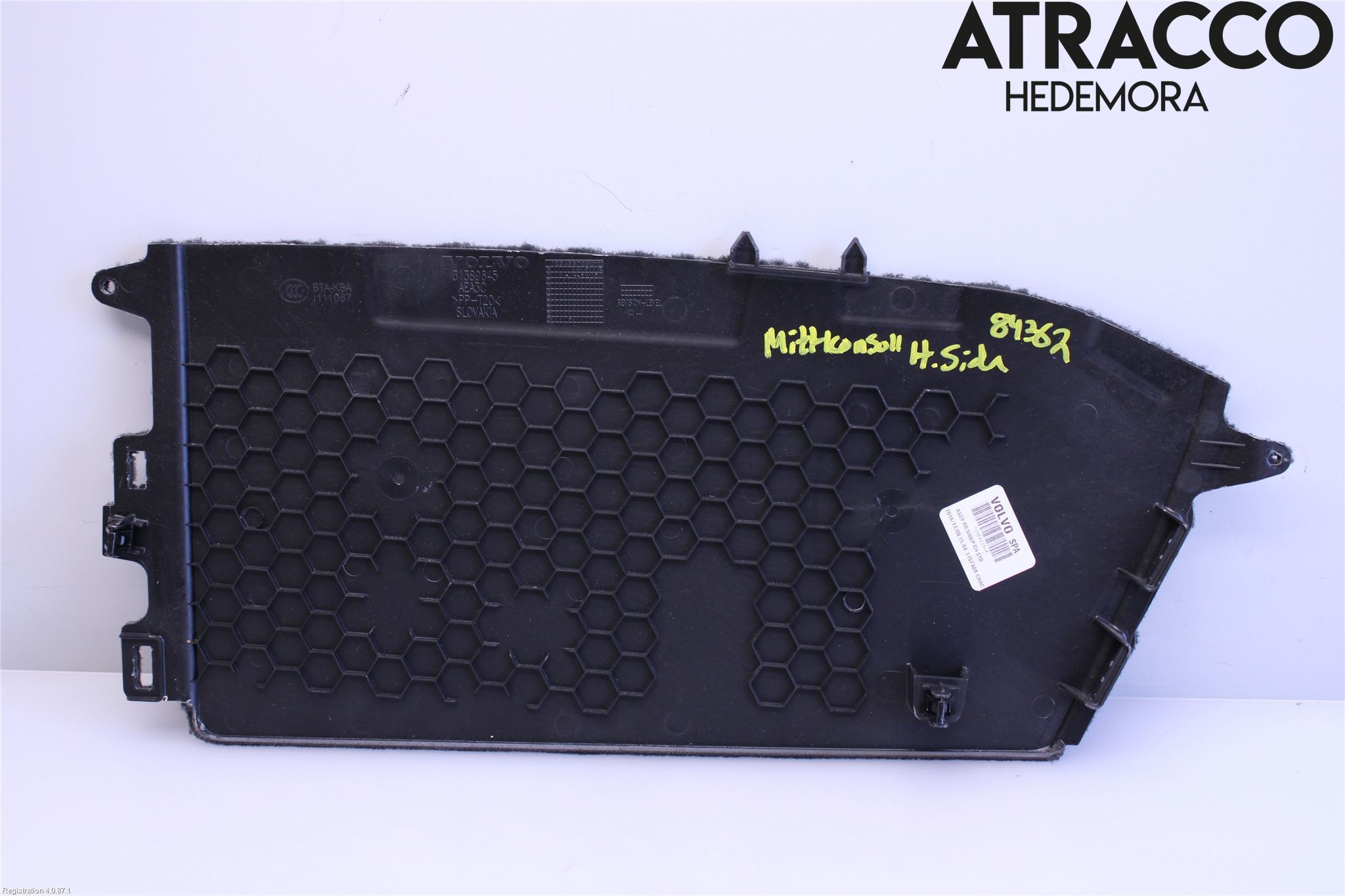 Volvo V90 17->> Instrumentkonsoll Mitt