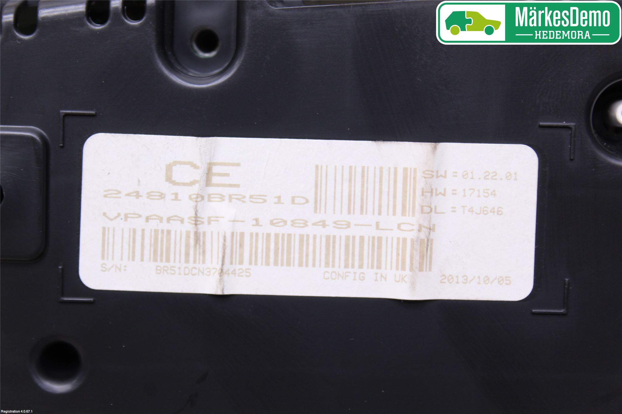 Nissan QASHQAI+2  10-14 Instrument Komb