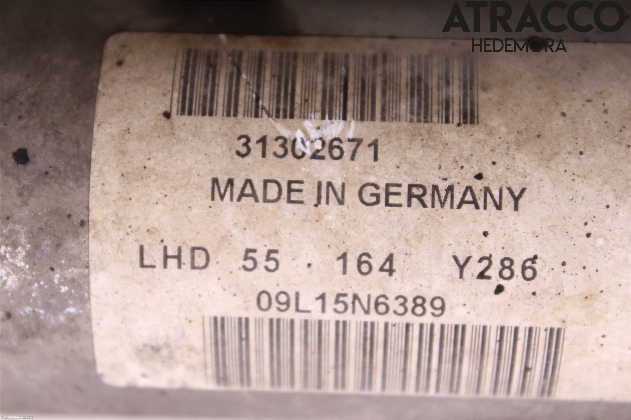 Volvo V70 08-13 Styrväxel Servo -Snäcka