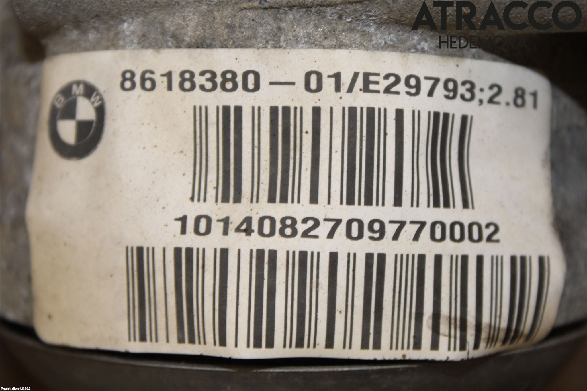 BMW X4 F26 14-18 Framvagn Diffrential