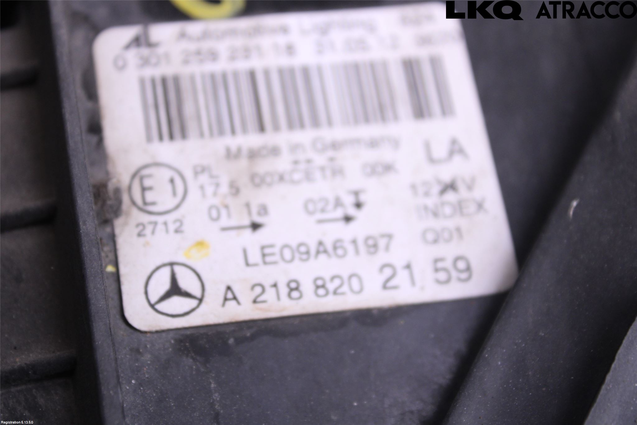 Mercedes-Benz MB CLS (C218/X218) 11-17 Strålkastare Vänster