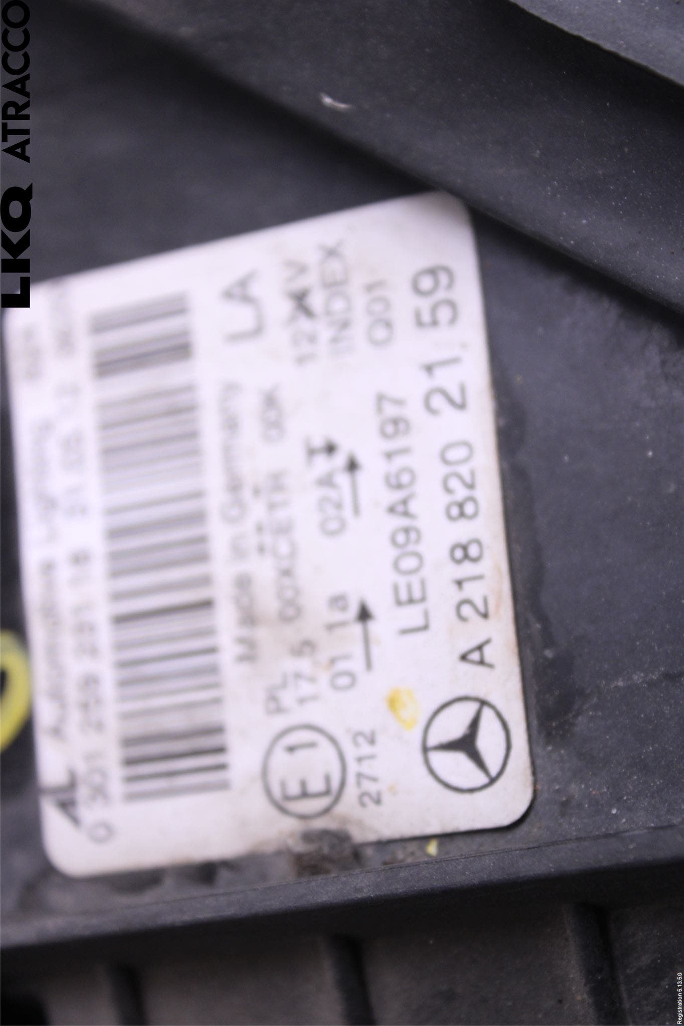 Mercedes-Benz MB CLS (C218/X218) 11-17 Strålkastare Vänster