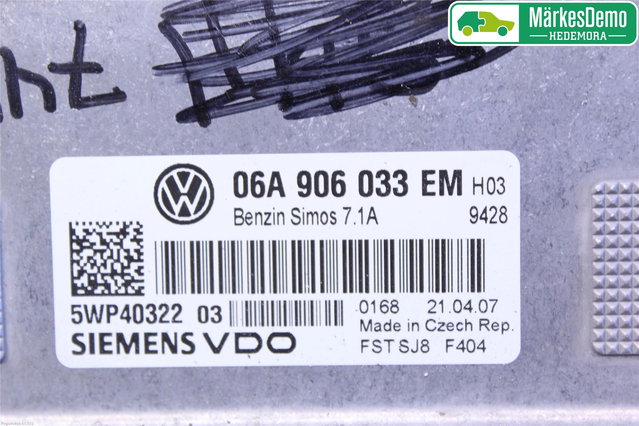 Volkswagen VW GOLF V 04-09 Styrenhet Insprut Bensin
