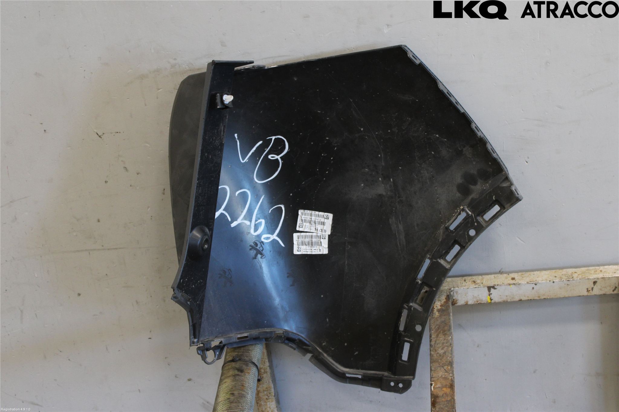 Peugeot 2008/E-2008 20- Stötfångardel Bak Vä