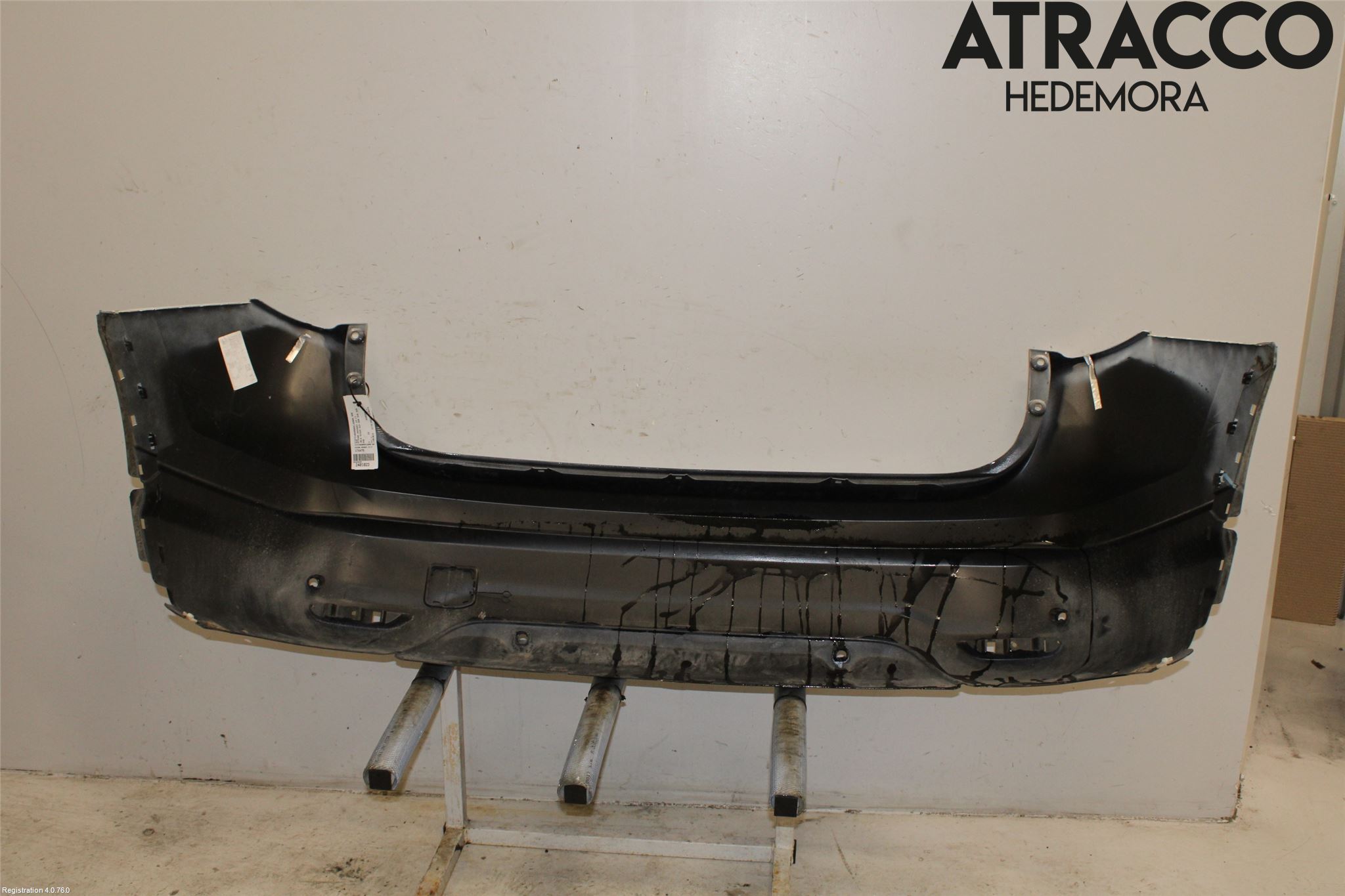 Nissan QASHQAI 14-17 Stötfångarbeklädnad Bak