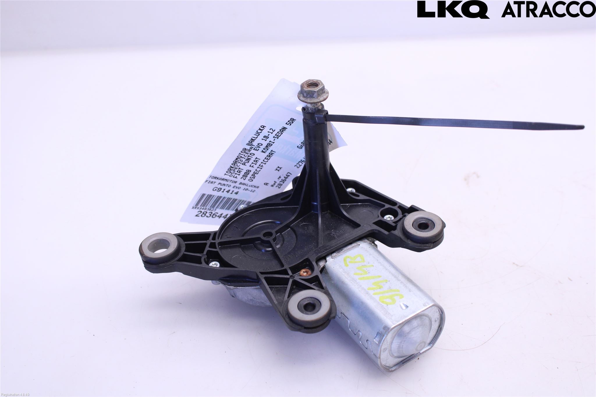 Fiat PUNTO EVO 10-12 Torkarmotor Baklucka