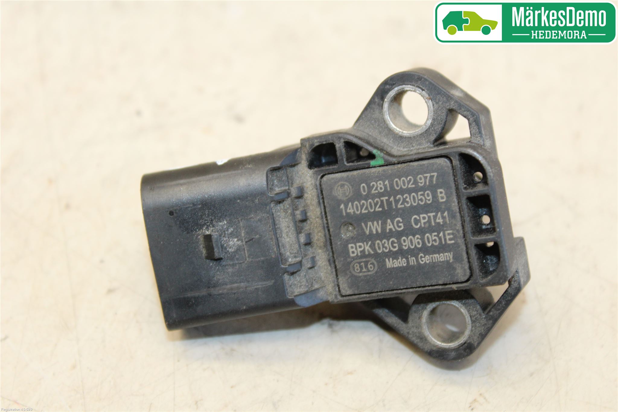 Volkswagen VW GOLF / E-GOLF VII 13-20 Injmappsensor