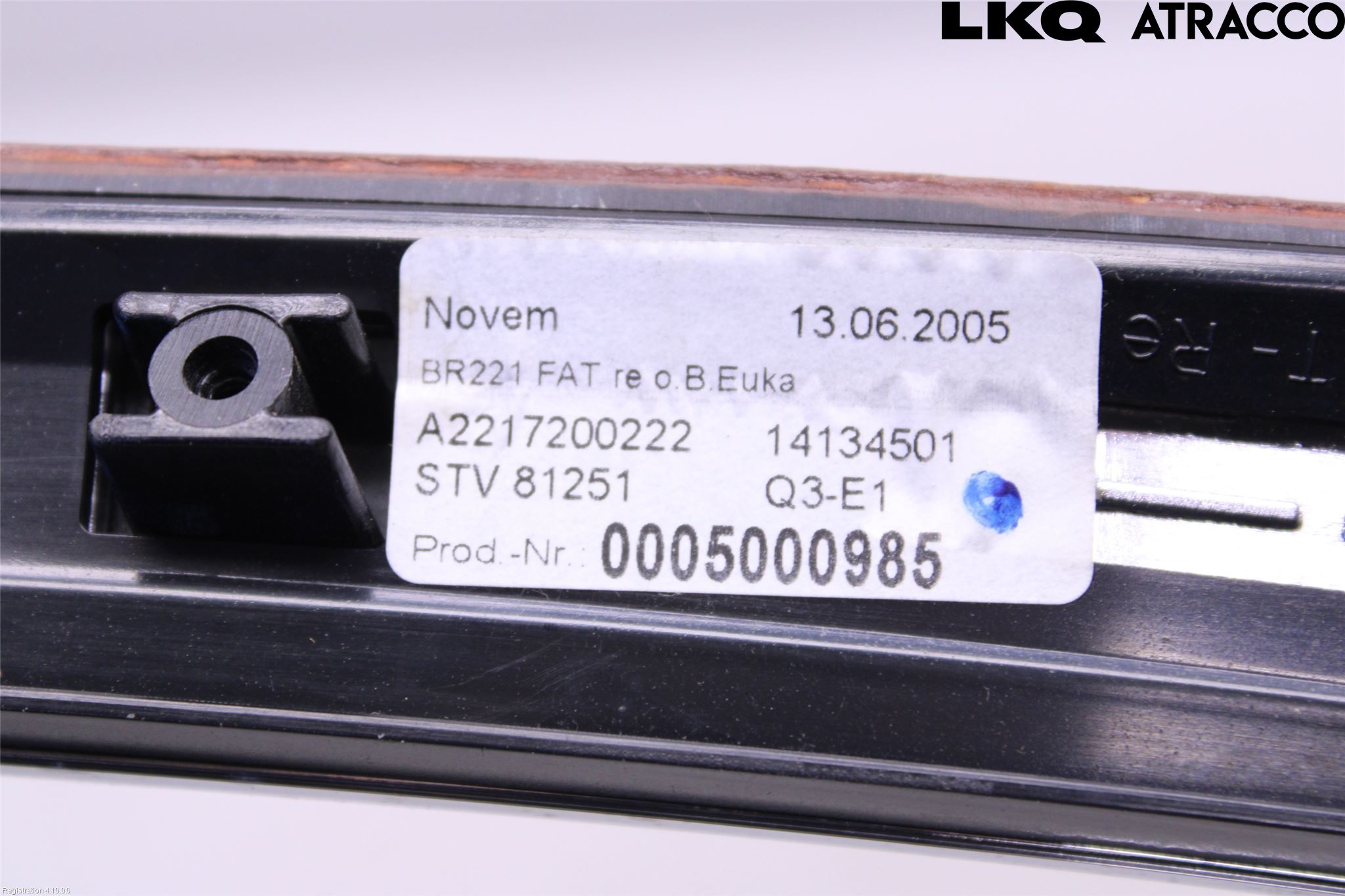 Mercedes-Benz MB S-KLASS (W221) 05-13 Dörrklädsel Inlägg-List Hö