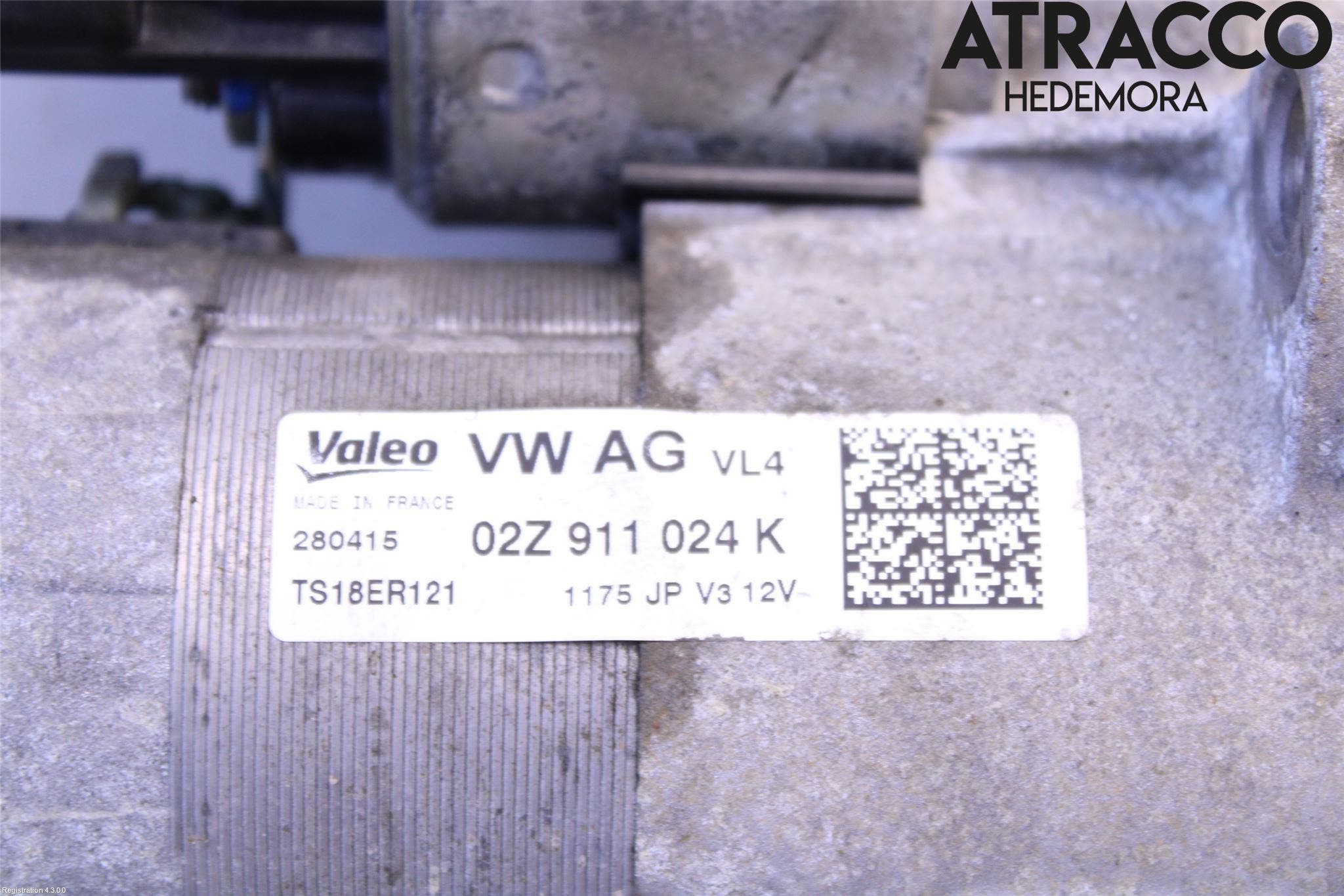 Volkswagen VW CADDY 11-15 Startmotor Diesel