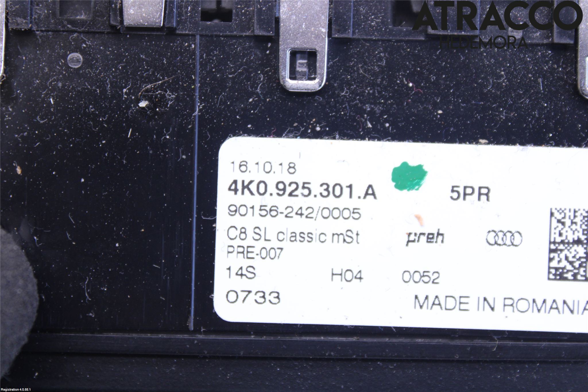 Audi A6 F2/C8 19- Strömställare Multifunktion