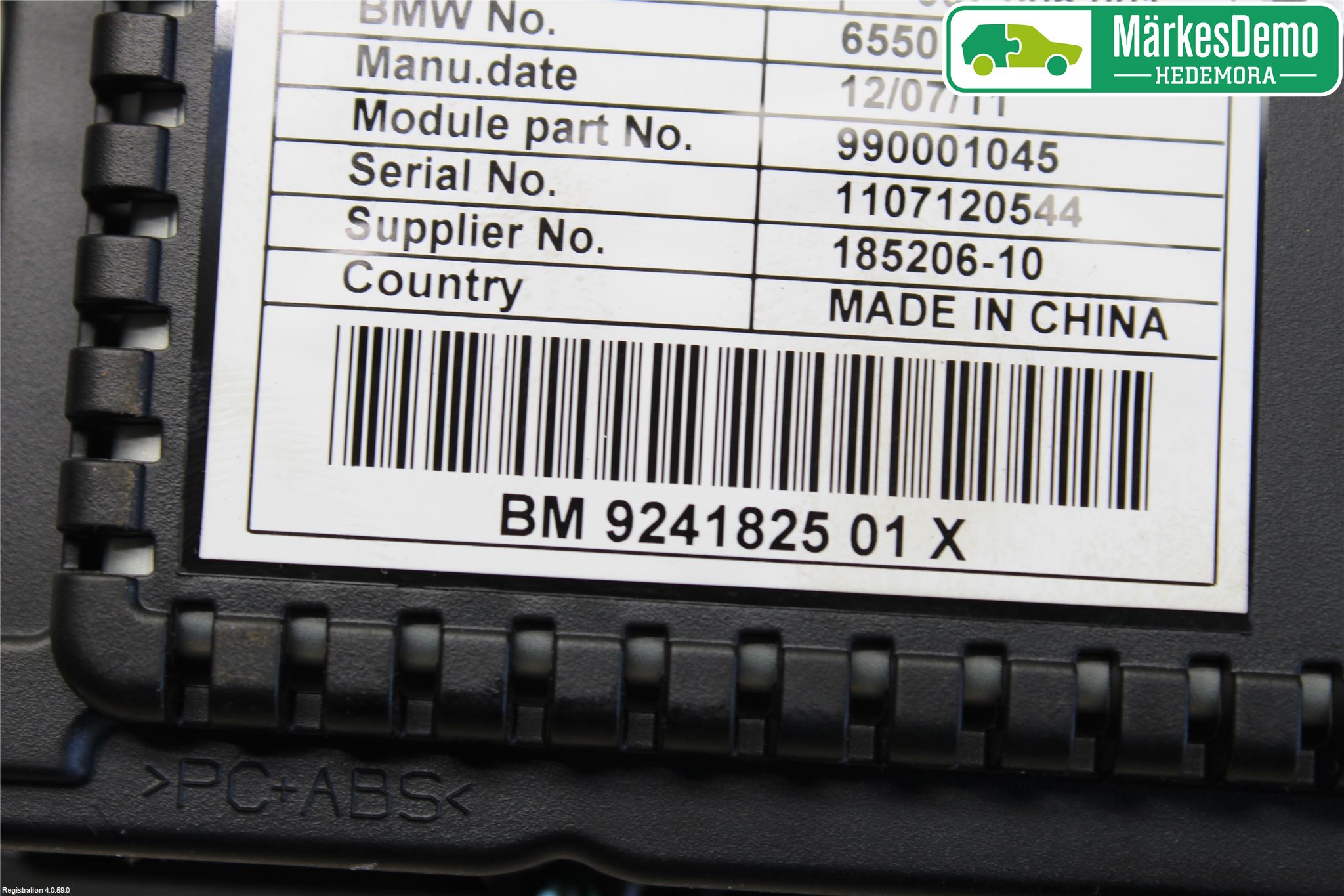 BMW 5 F10/F11/F18 09-17 Cd Radio - Multimediapanel