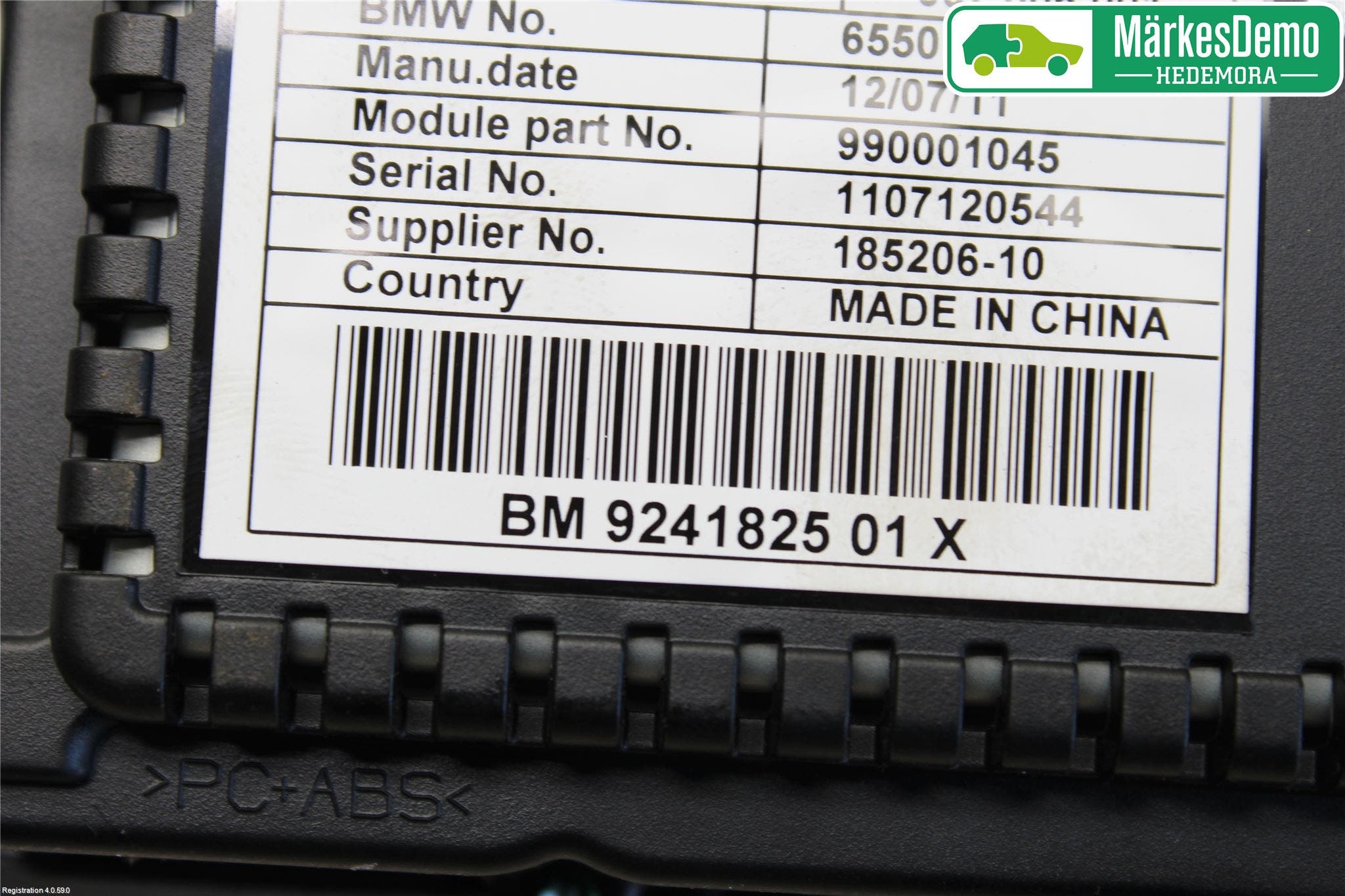 BMW 5 F10/F11/F18 09-17 Cd Radio - Multimediapanel