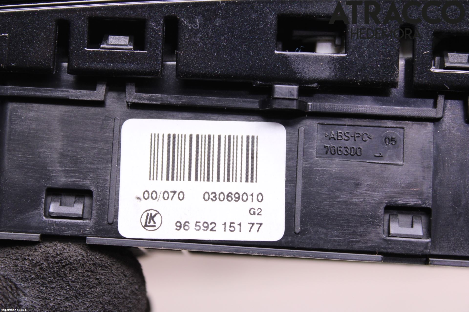 Peugeot 308 08-13 Strömställare Varnings