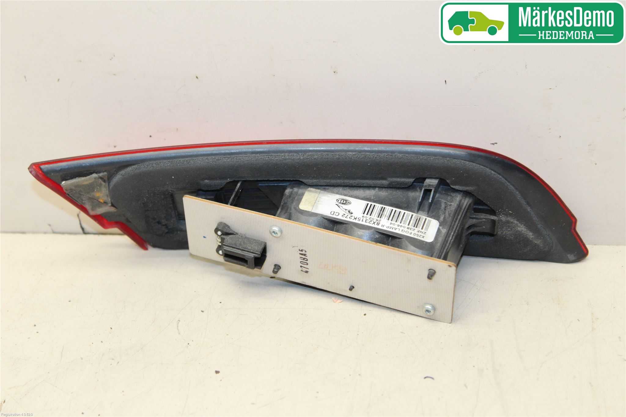 Jaguar XF 08-15 Bakljus Lucka Hö