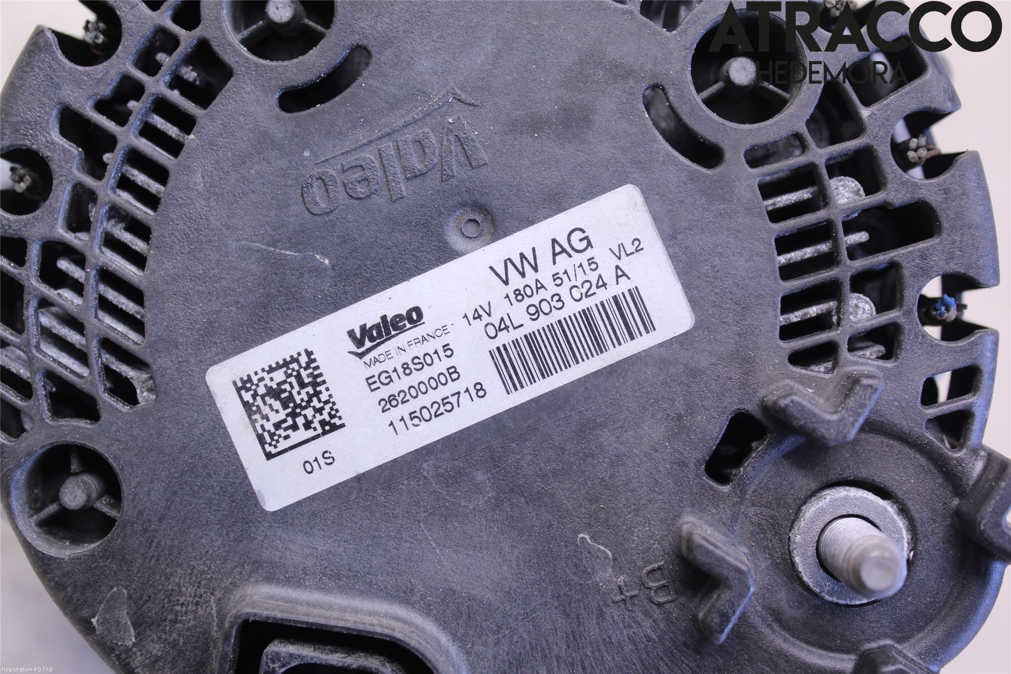 Audi A4/S4 B9 16-19 Generator