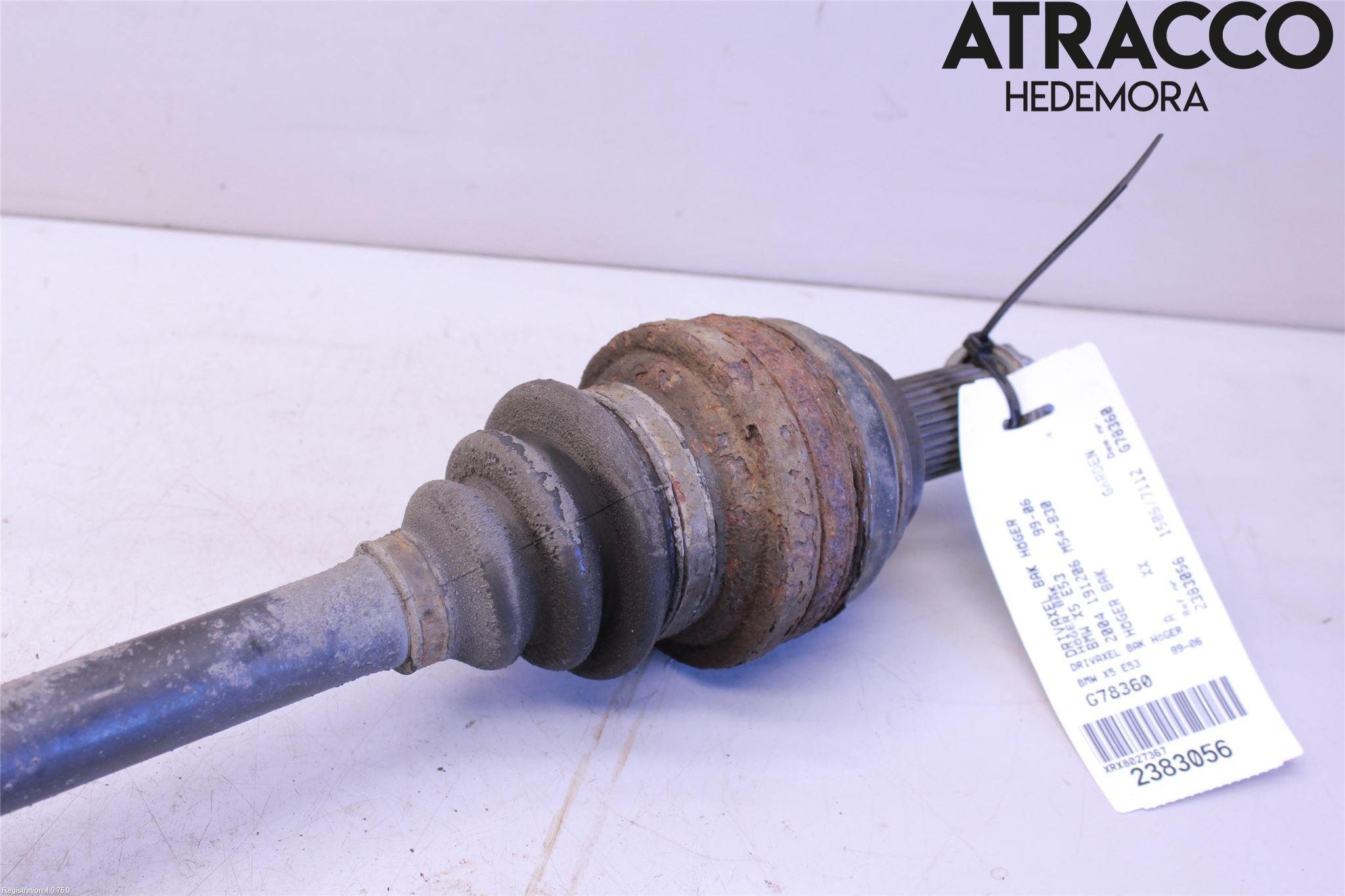 BMW X5 E53     99-06 Drivaxel Bak Höger