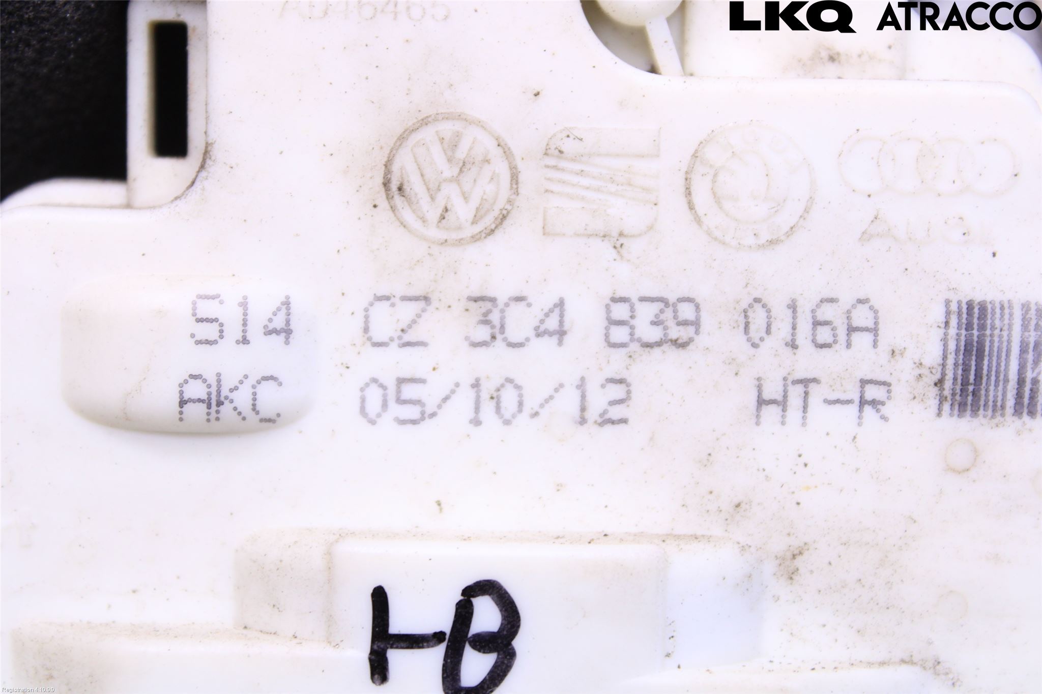 Volkswagen VW PASSAT 11-14 Låskista-Dörrlås
