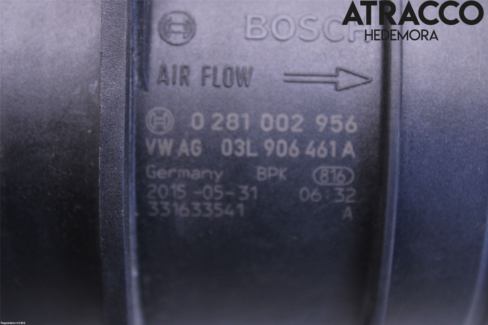 Audi Q5 09-16 Injluftmassamätare