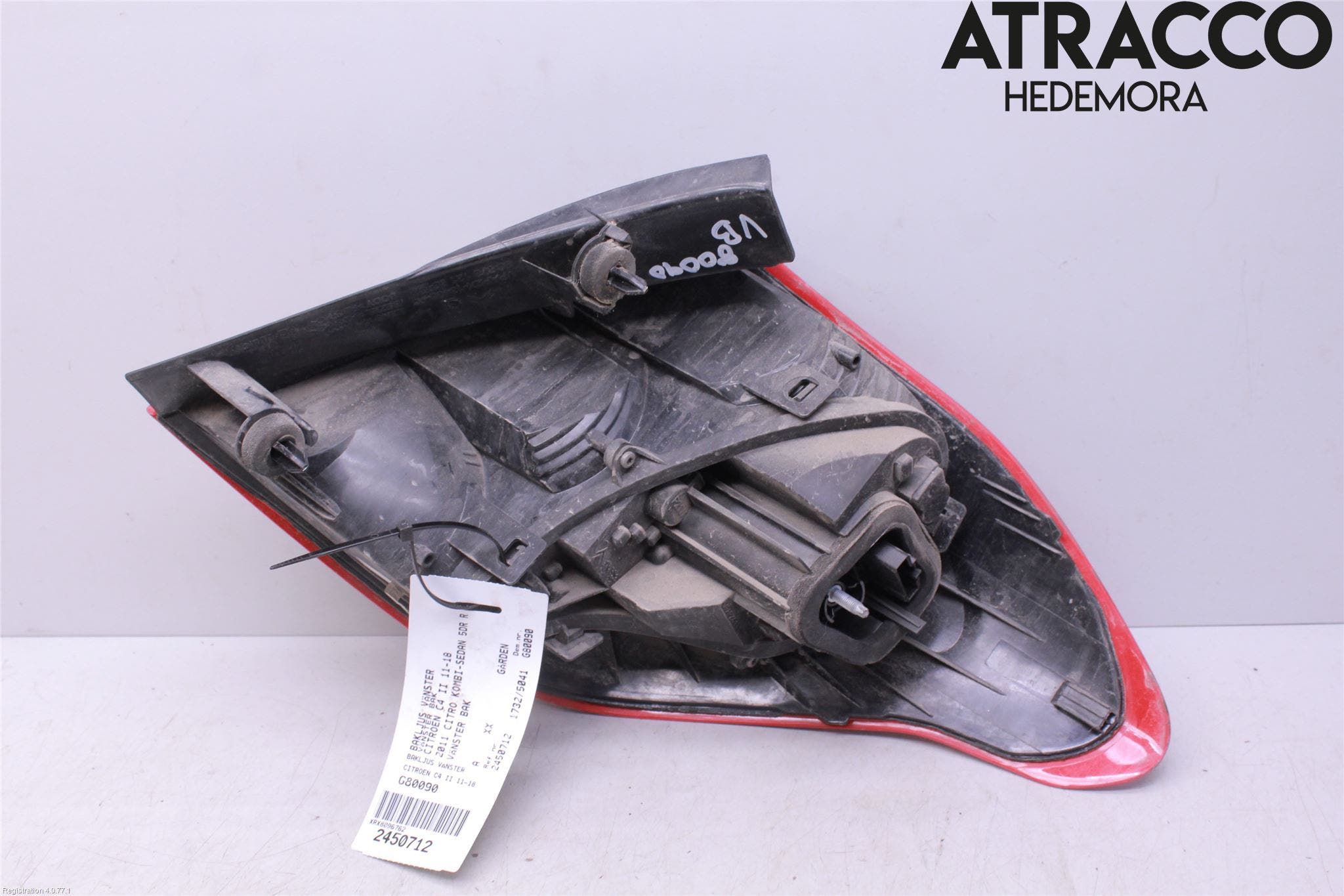 Citroen C4 II 11-18 Bakljus Vänster