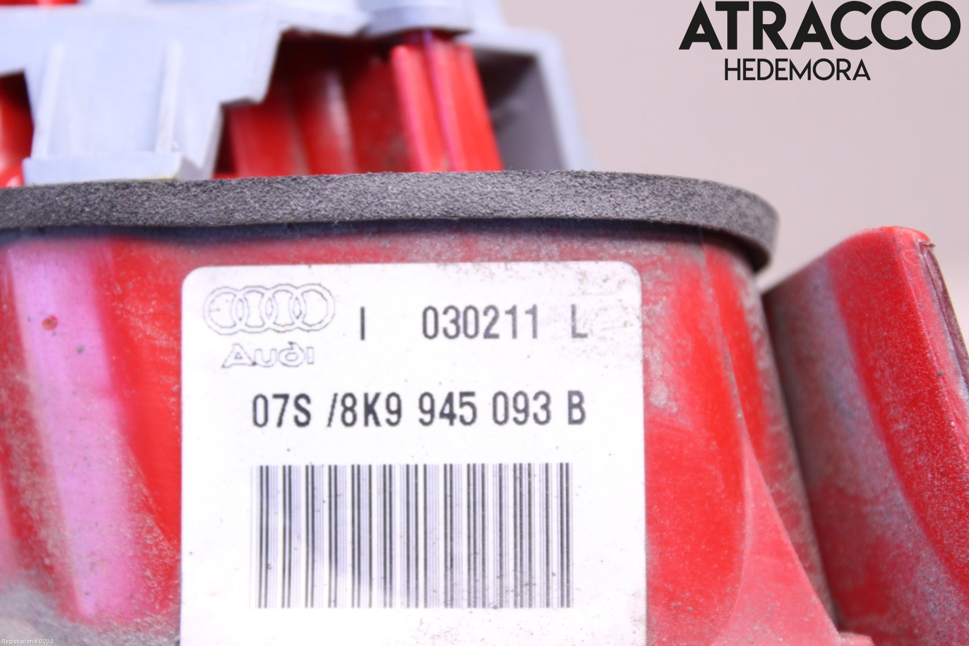 Audi A4/S4 08-11 Bakljus Lucka Vä