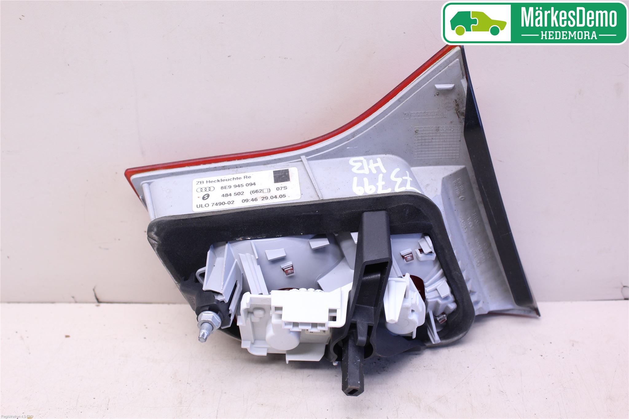 Audi A4/S4 05-07 Bakljus Lucka Hö
