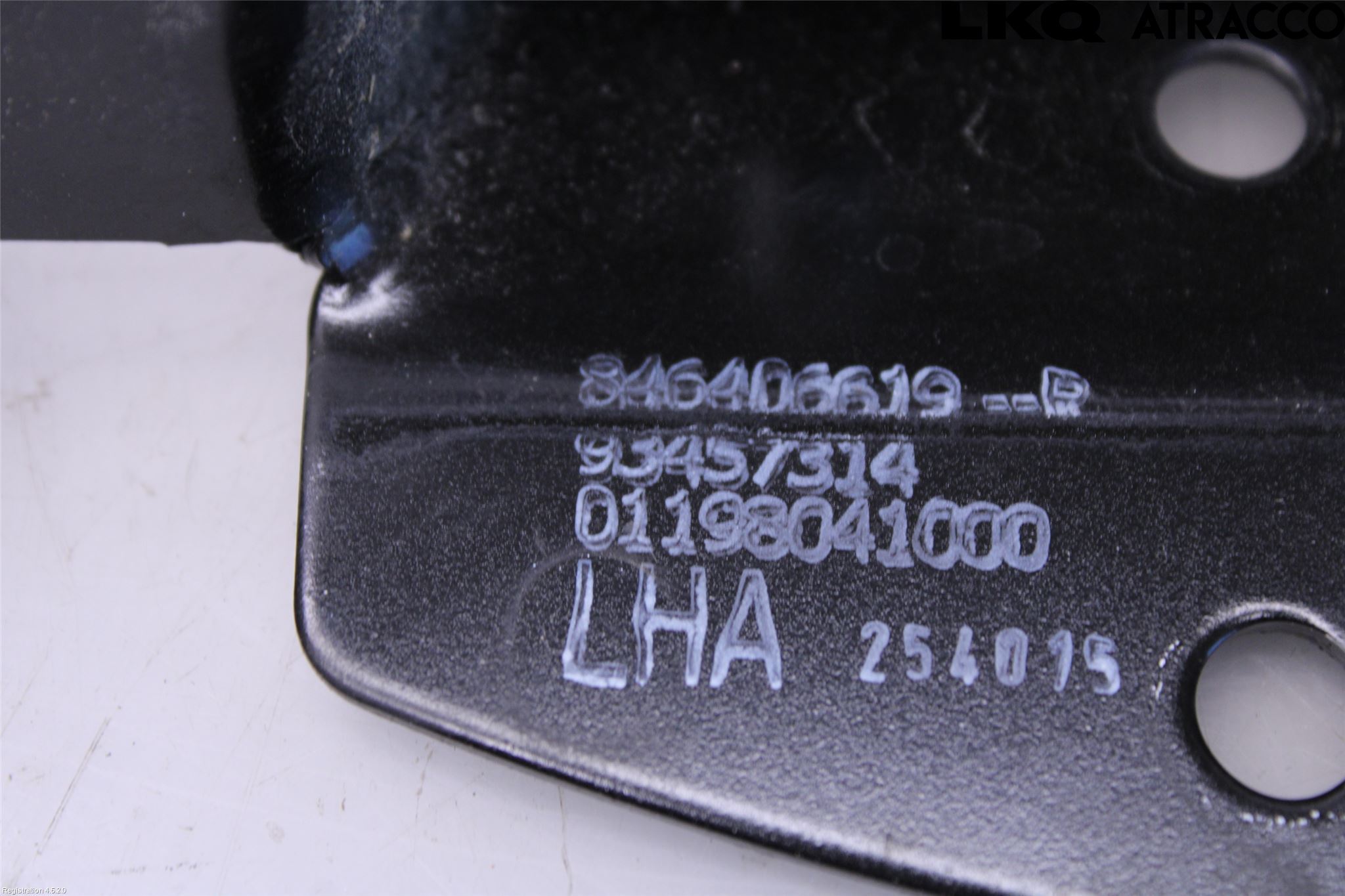 Renault TRAFIC/E-TECH 15- Bakluckehandtag Inre